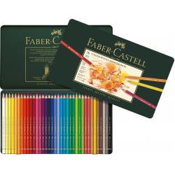 Creioane Colorate Polychromos 36 Culori Cutie Metal, Faber-Castell [2]