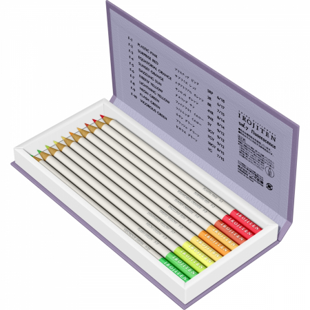 Creioane Colorate Volum 7 Seascape Fluorescence, Tombow [2]