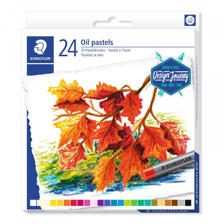 Creioane Karat Ulei Pastel 24 culori/set Staedtler [0]