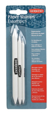 Creion Amestec si Estompare Alb 3/SET Derwent Academy Professional [1]