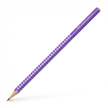 Creion Grafit B Sparkle Violet 2019 Faber-Castell [0]