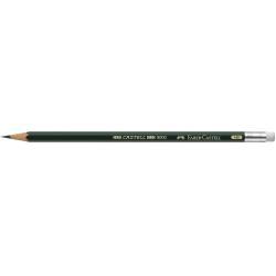 Creion Grafit Castell 9000 cu guma Faber-Castell [2]