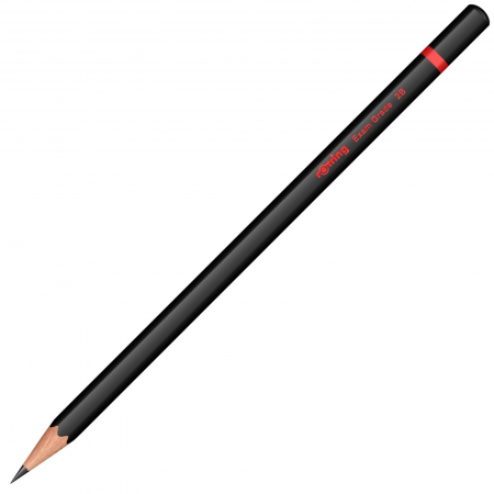 Rotring - Creion Grafit Exam Grade Black 2B Rotring