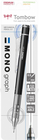 Creion mecanic 0.5 mm Mono Graph Black Tombow [1]