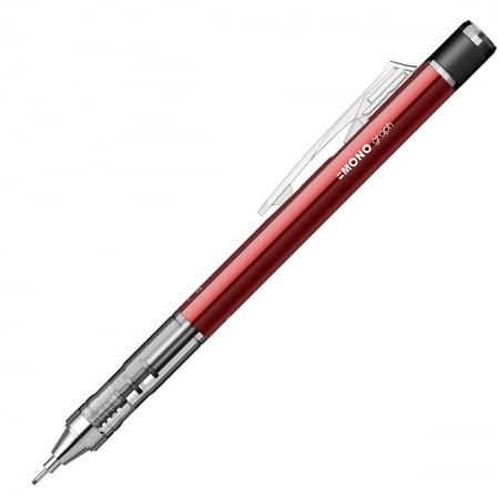 Instrumente de scris - Creion mecanic 0.5 mm Mono Graph Red Tombow