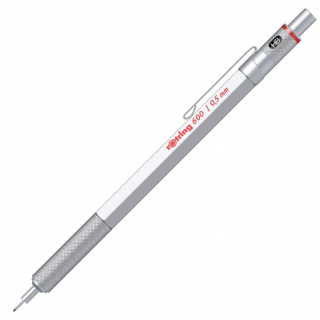 Rotring - Creion Mecanic rOtring 600 Silver 0.7, Rotring