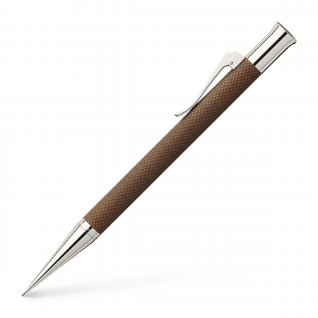 Creioane Mecanice - Creion Mecanic 0.7 Guilloche Cognac Graf Von Faber-Castell
