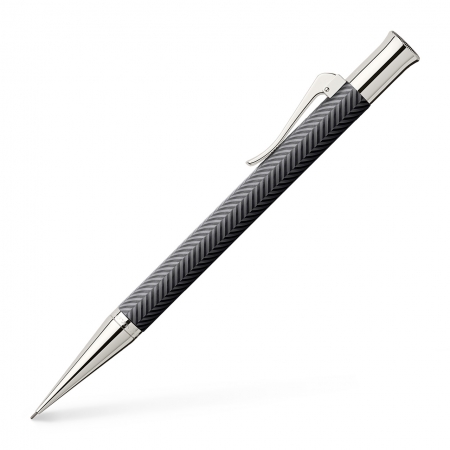 Creioane Mecanice - Creion Mecanic 0.7 Guilloche Cisele Anthracit, Graf Von Faber-Castell