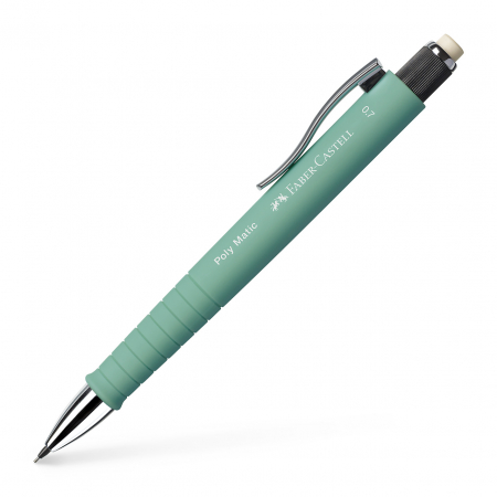 Creioane mecanice scolare - Creion Mecanic 0.7mm Poly Matic, Faber-Castell (diverse culori)