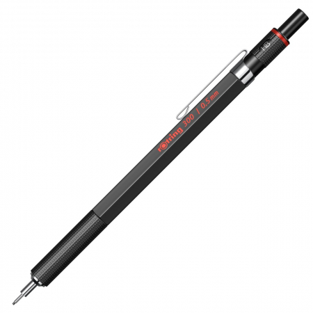 Creioane Mecanice - Creion Mecanic rOtring 300 Black 0.5, Rotring