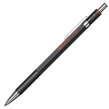 Creioane Mecanice - Creion Mecanic rOtring 300 Black 2.0, Rotring