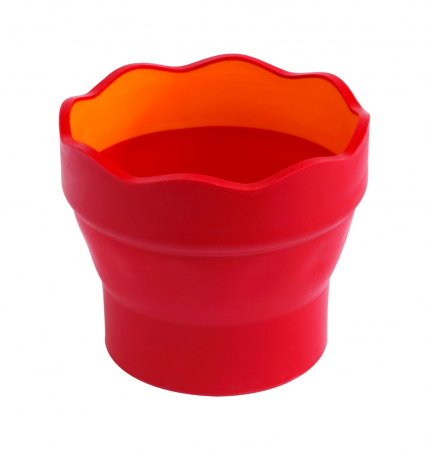 Pictura - Cutie Apa Click&Go Red, Faber-Castell