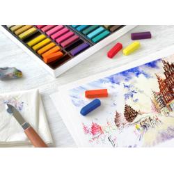 Cutie Creioane Pastel Soft Mini 48 culori Faber-Castell [2]