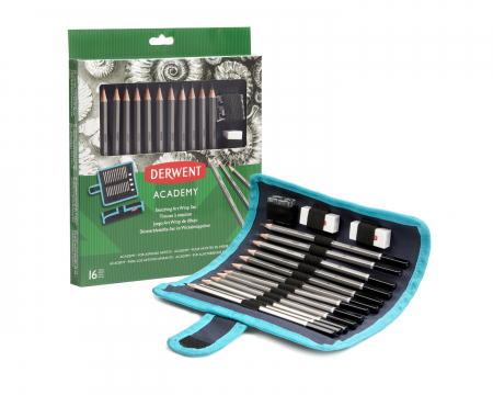 Set portabil pentru schite, 16 buc/ set Derwent Academy [3]