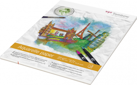 Hartie Acuarela 24 X 32 cm Tombow [2]