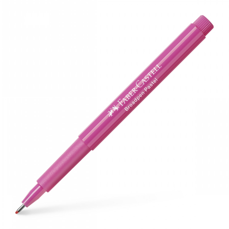 Linere - Liner Broadpen 1554 Roz Pastel Faber-Castell