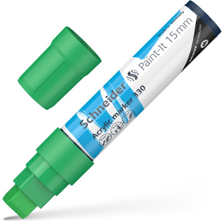 Markere Acrilice - Marker cu vopsea acrilică Paint-It 330 15 mm. Schneider (in 6 culori)