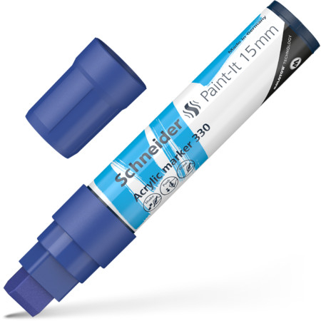 Markere creative - Marker cu vopsea acrilică Paint-It 330 15 mm. Schneider (in 6 culori)
