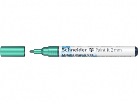 Marker metalic Paint-It 011 Green Metallic, 2 mm, Schneider [2]