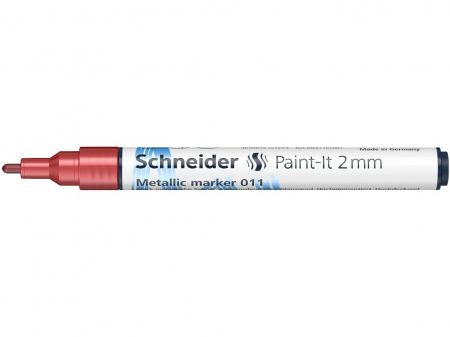 Marker metalic Paint-It 011 Red Metallic, 2 mm, Schneider [3]