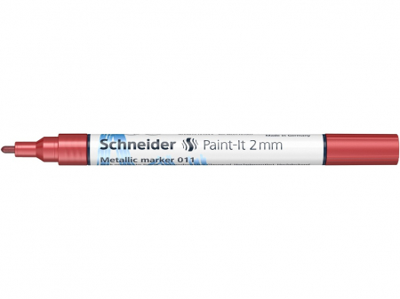 Marker metalic Paint-It 011 Red Metallic, 2 mm, Schneider [4]