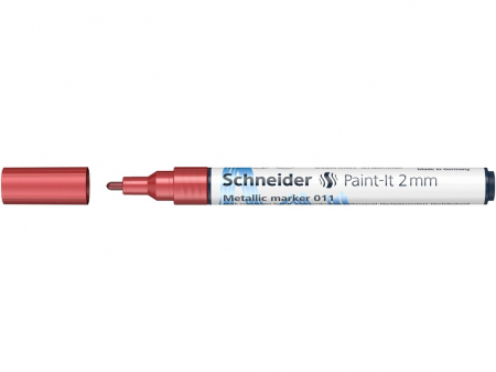 Marker metalic Paint-It 011 Red Metallic, 2 mm, Schneider [2]