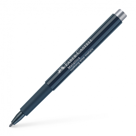 Markere metalizate - MARKER METALLICS ARGINTIU FABER-CASTELL