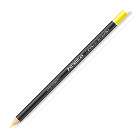 Brand - Marker Uscat Glasochrom Permanent Galben, Staedtler