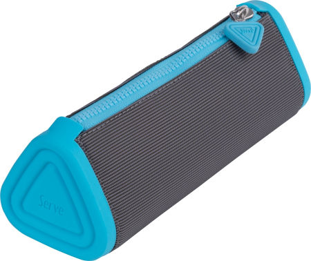 Penare si Rucsaci - Necessaire triunghiular Serve Prismo, gri/azuriu, Serve