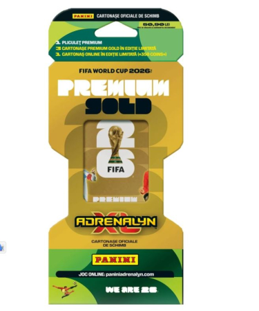 World Cup 2026 - Pachet Premium Gold, Panini FIFA World Cup Adrenalyn XL 2026