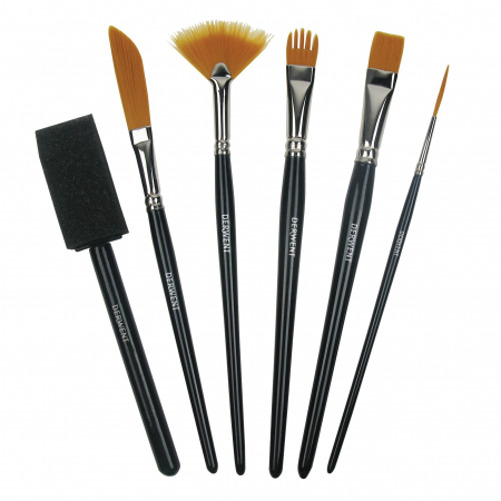 Ascutitori si Radiere - Pensula Diverse Modele 6/Set Professional, Derwent