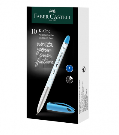 Pix Unica folosinta 0.5 mm Albastru K1, Faber-Castell [2]