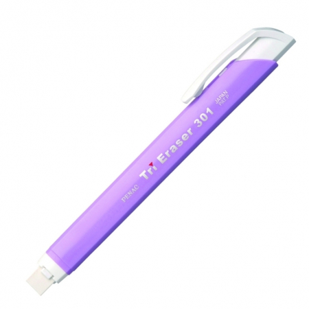 Radiere - Radiera Mecanica Cauciuc Tri Eraser, Corp Violet, Penac