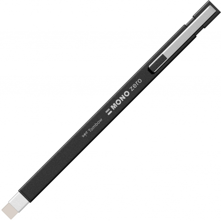 Radiere - Radiera Mono Zero RECTANGLE Metal Silver, Tombow