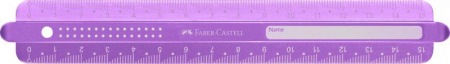 Rigla 15cm Sparkle Faber-Castell [4]