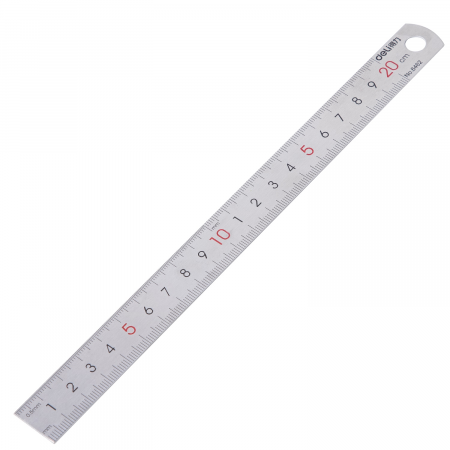 Rigle echere - Rigla Metal 20 cm, Deli