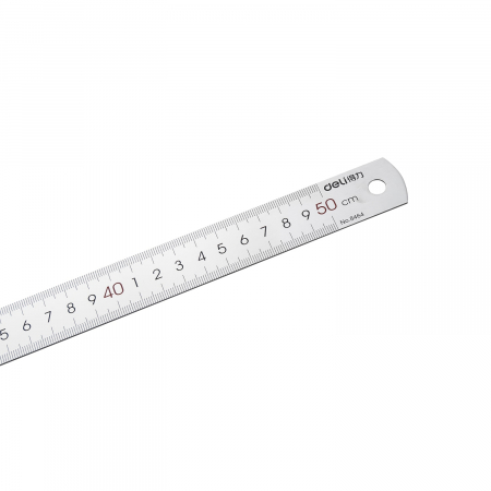Rigla Metal 50 cm, Deli [7]