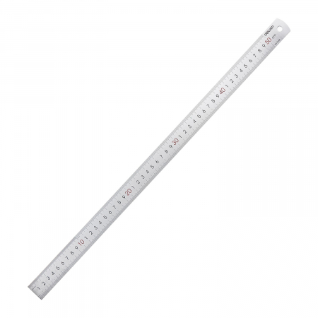Rigle echere - Rigla Metal 50 cm, Deli