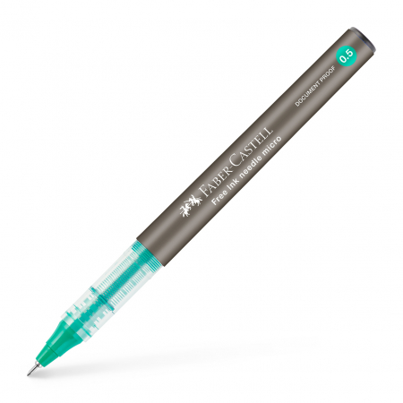 Rollere unica folosinta - ROLLER FREE INK NEEDLE 0.5MM FABER-CASTELL (4 culori)