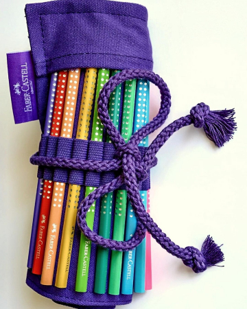 Rollup 20 creioane colorate Sparkle +1 Creion Sparkle + accesorii Faber-Castell [3]