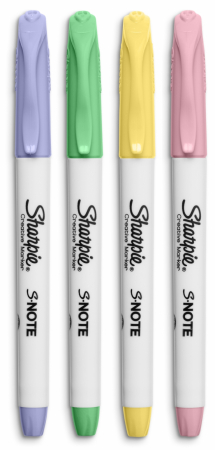 Set 4 Markere Coloring S Note Sharpie [2]