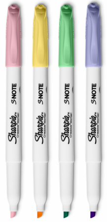 Set 4 Markere Coloring S Note Sharpie [1]