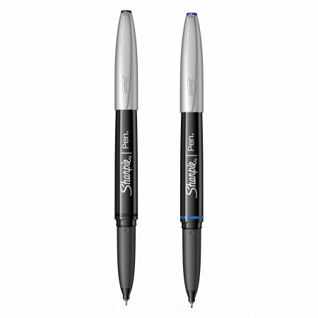 Brand - Set 2 linere Sharpie Grip negru, albastru Sharpie