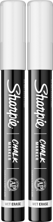 Set 2 Markere Sharpie Creta Lichida Alba Sharpie [2]