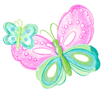 Set 20 Creioane Colorate Sparkle Butterfly Faber-Castell [4]