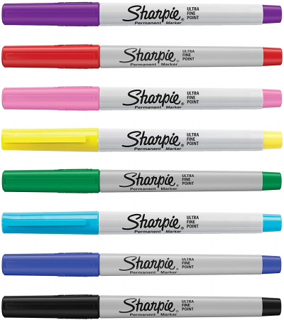 Set 28 Markere Permanente Bullet Fine Point Fish Sharpie [1]
