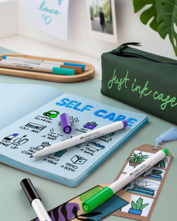 Set 6 Markere Creative Goldfaber Creative Haven, Faber-Castell [2]