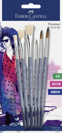 Pictura - Set 6 Pensule Creative Studio Faber-Castell