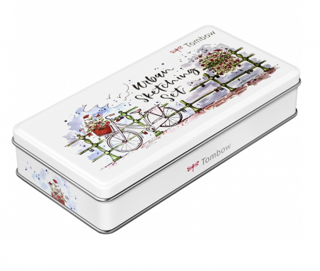 Brand - Set Caligrafie 9 piese Watercoloring Sketching, Tombow