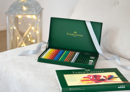 Set Cadou 20 Creioane Collorate Polychromos+Accesorii Faber-Castell [2]